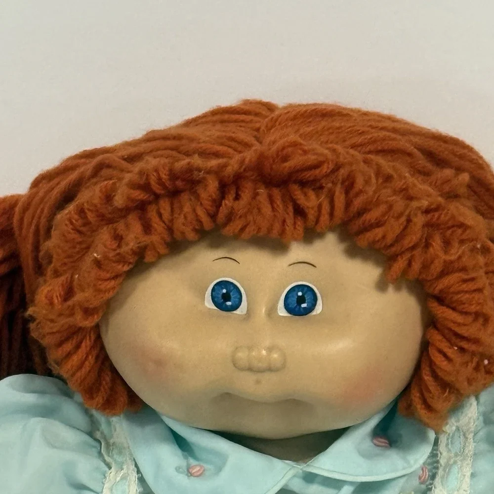 Vintage Cabbage Patch Kids Red Head 1978/1982 Blue Eyes